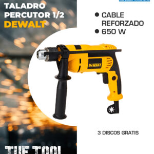 TALADRO PERCUTOR 1//2 DEWALT